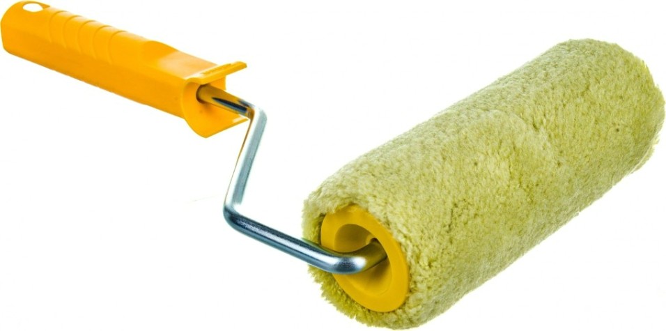 Валик малярный стержневой Biber 32511 полиакрил, ворс 11мм, 150мм [Тов-067405]
