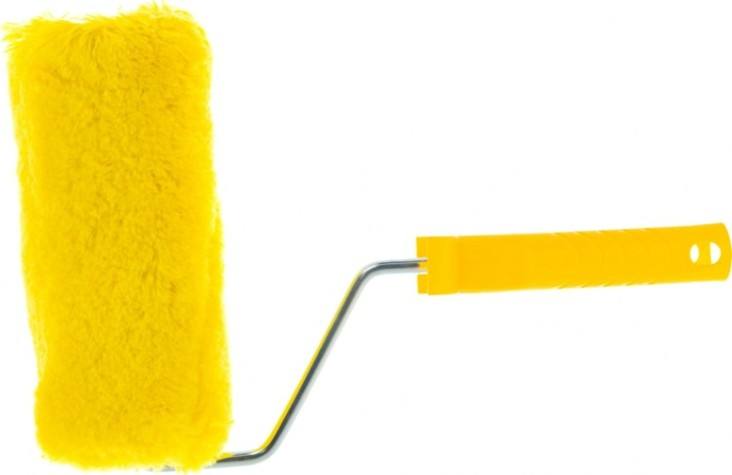 Валик малярный стержневой Biber Гросс 32601 фасадный, полиакрил ворс 18мм, 180мм [Тов-065319]