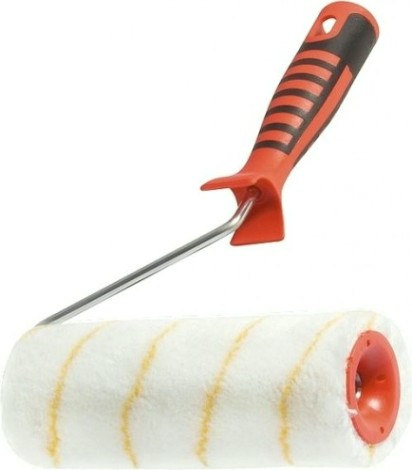 Валик малярный стержневой MATRIX 250 мм для внутр.работ синтетич. с двухком.руч [80661]