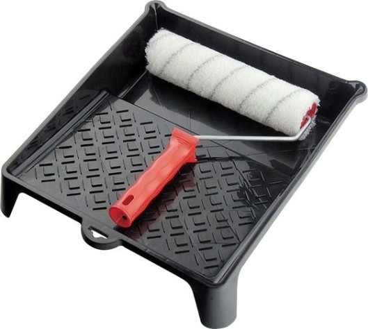 Валик малярный стержневой MATRIX 250 мм, набор, «грейтекс» ворс 12мм,d 36 мм,полиак [84405]