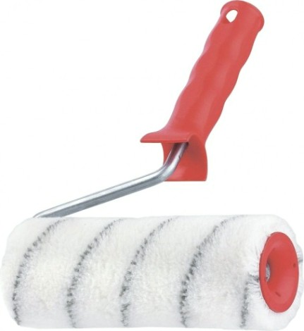 Валик малярный стержневой MATRIX ГРЕЙТЕКС, 180 мм ворс 12 мм, d 48 мм, d ручки 8 мм, полиакрил// [80740]