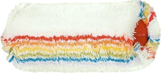 Валик малярный стержневой MATRIX ТЕТРАКОЛОР фасад., 180 мм ворс 18 мм, d-55 мм, d ручки-8 мм, полиакрил// [80771]