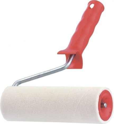 Валик малярный стержневой MATRIX "велюр", 180 мм, ворс 4 мм, d 36 мм, d ручки 6 мм, "велюр", 180 мм, ворс 4 мм, d 36 мм, d ручки 6 мм, [80888]