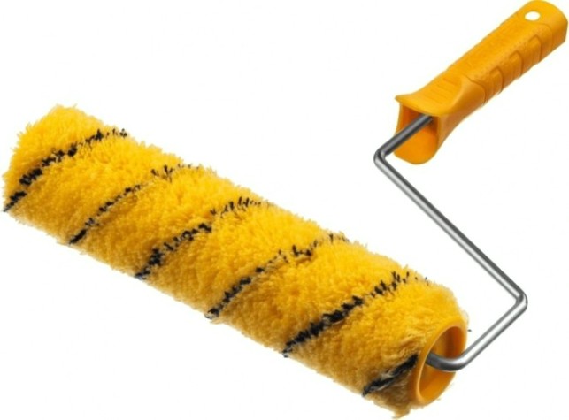 Валик малярный стержневой STAYER DUALON 40 240 мм, d=40 мм, ворс 12 мм, ручка d=6 мм, [03184-24_z02]