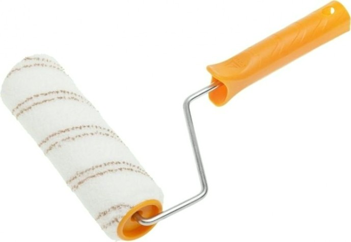 Валик малярный стержневой STAYER МИКРОВОЛОКНО в сборе, ворс 9 мм, бюгель 6 мм, 40x180мм, master [0343-18]