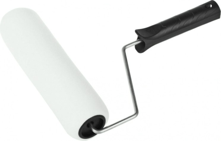 Валик малярный стержневой STAYER ПОРОЛОН в сборе, бюгель 6мм, 44x240мм, master [0360-24_z01]