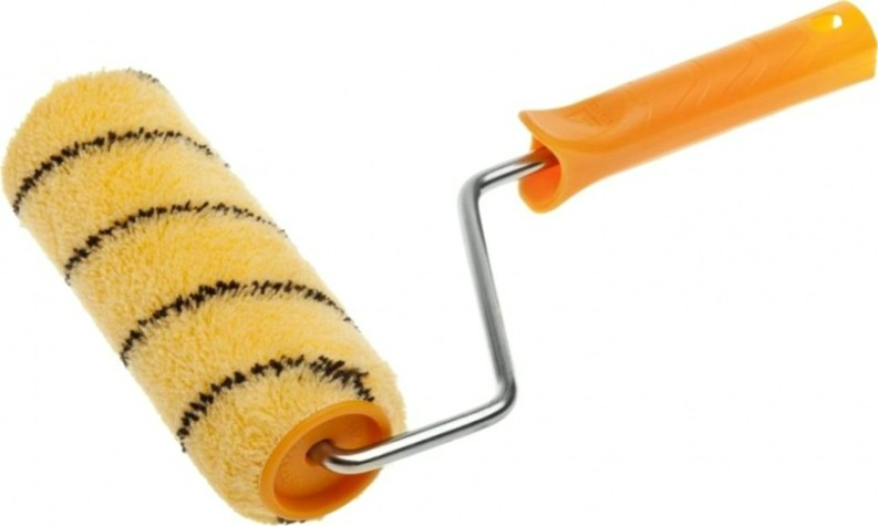 Валик малярный стержневой STAYER "PROFI" "DUALON ПОЛИАКРИЛ" 180 мм, в сборе с ручкой 03182-18 [03182-18_z01]