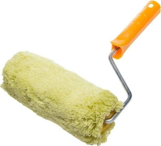 Валик малярный стержневой STAYER SYNTEX ПОЛИАКРИЛ фасадный в сборе, ворс 18мм, бюгель 8мм, 58х180мм, [0322-18_z01]