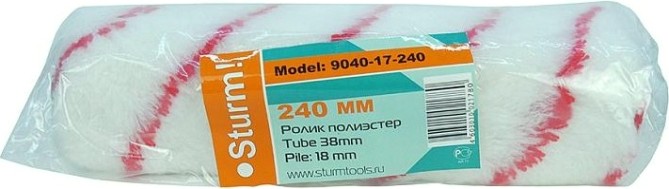 Валик малярный стержневой Sturm 9040-17-240 акрил 240mm посадка 38 мм american type