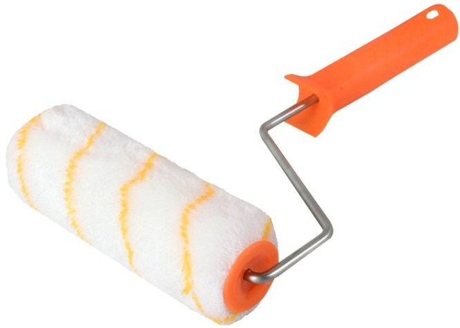 Валик малярный стержневой ВИХРЬ 180мм х 40мм для всех типов работ и лкм [73/3/1/4]