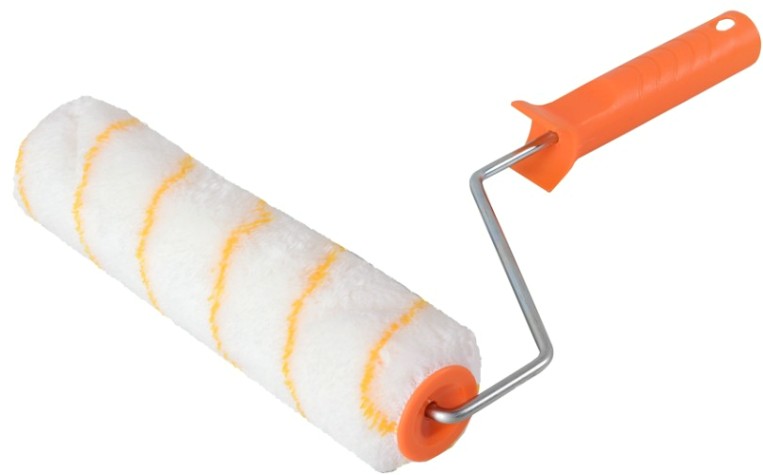 Валик малярный стержневой ВИХРЬ 250мм х 40мм для всех типов работ и лкм [73/3/1/5]