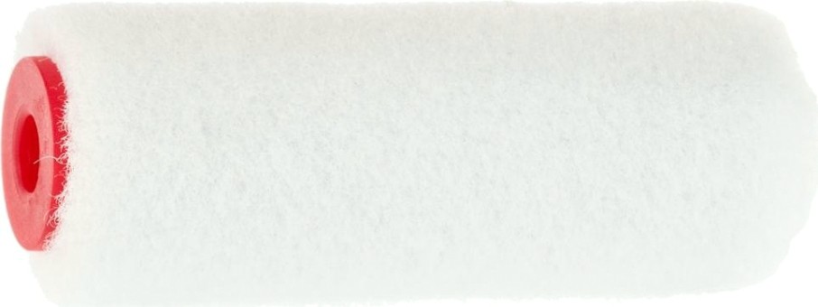 Валик малярный стержневой ЗУБР ЭКСПЕРТ "велюр", 100% шерсть, ворс 4мм, ручка 6мм, d=15/70 [02536-07]