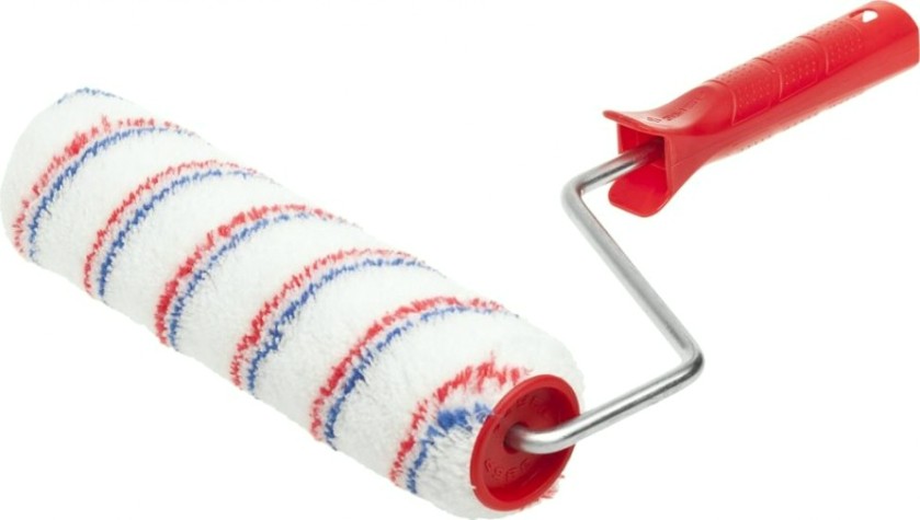 Валик малярный стержневой ЗУБР ПРОФЕССИОНАЛ гирпаинт 48, 240 мм, d=48 мм, ворс 12 мм, ручка d= [03511-25_z03]