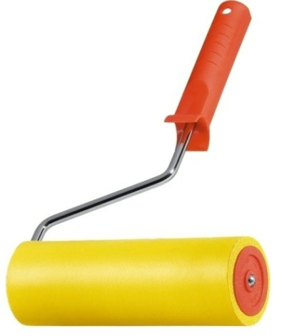 Валик прижимной MATRIX 150 мм резиновый с ручкой, d ручки-6 мм// [81015]