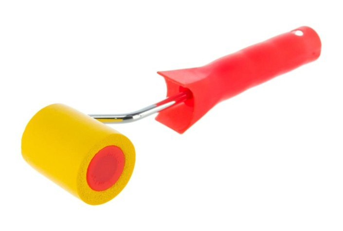 Валик прижимной MATRIX 40 мм резиновый с ручкой, d ручки-6 мм// [81005]