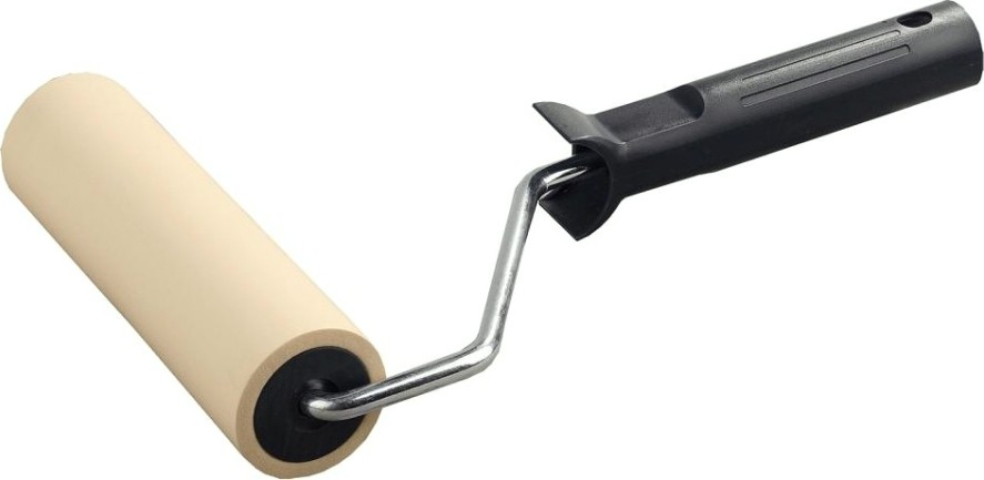 Валик прижимной ЗУБР ЭКСПЕРТ в сборе, резиновый, бюгель 8мм, 46x180мм [03922-18_z01]