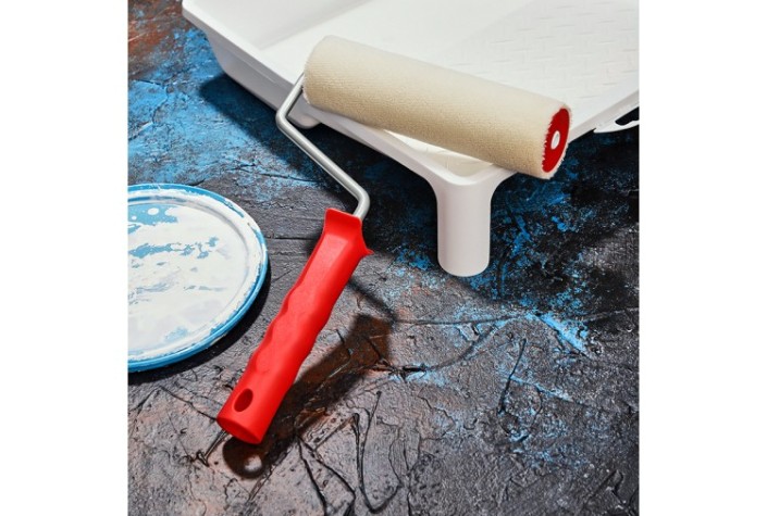 Валик REXANT 89-0007 велюр, ворс 5 мм, 180 мм, ø 42 мм, бюгель 8 мм Валик REXANT 89-0007 велюр, ворс 5 мм, 180 мм, ø 42 мм, бюгель 8 мм