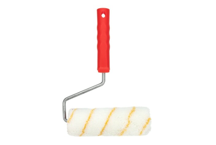 Валик REXANT 89-0009 полиамид желтой полосой, ворс 11 мм, 180 мм, ø 42