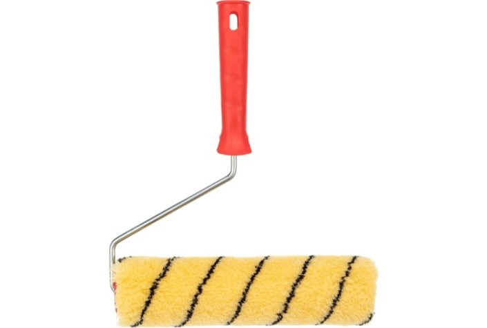 Валик REXANT 89-0022 полиакрил черной полосой, ворс 11 мм, 240 мм, ø 42 Валик REXANT 89-0022 полиакрил черной полосой, ворс 11 мм, 240 мм, ø 42