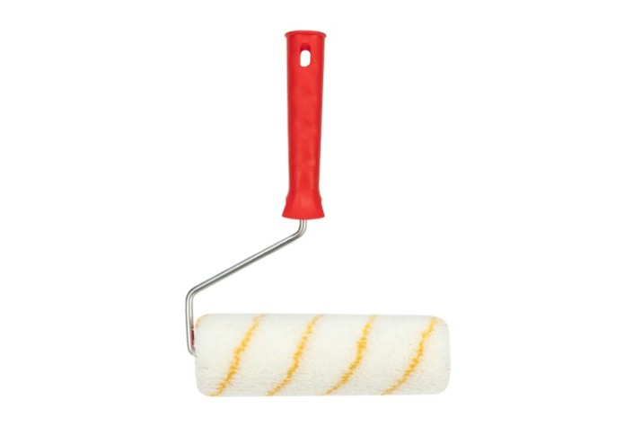 Валик REXANT 89-0025 полиамид желтой полосой, ворс 11 мм, 180 мм, ø 42