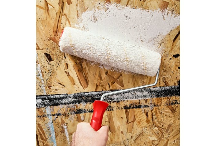 Валик REXANT 89-0026 полиамид желтой полосой, ворс 11 мм, 240 мм, ø 42