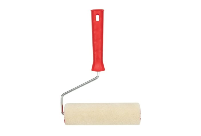 Валик REXANT 89-0029 велюр, ворс 5 мм, 180 мм, ø 42 мм, бюгель 6 мм