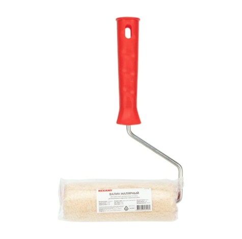 Валик REXANT 89-0034 "Натуральный мех» ворс 12 мм, 140 мм, ø 42 мм Валик REXANT 89-0034 "Натуральный мех» ворс 12 мм, 140 мм, ø 42 мм