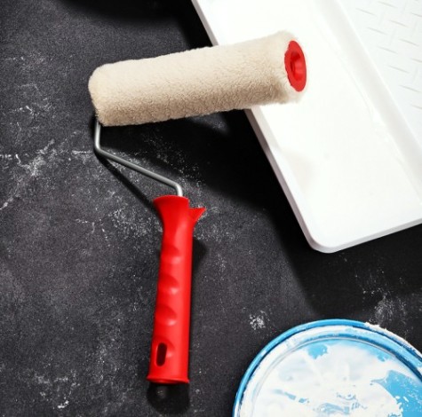 Валик REXANT 89-0035 "Натуральный мех» ворс 12 мм, 180 мм, ø 42 мм