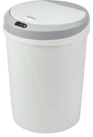 Ведро мусорное HALSA HSL-C-104 с датчиком движения круглое, 12л