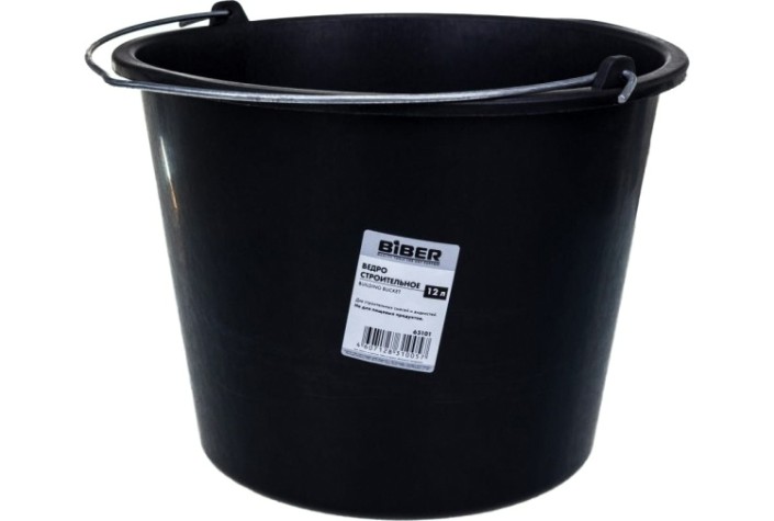 Ведро строительное Biber 65101 12 литров [Тов-040681]