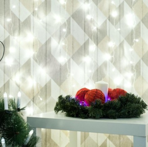 Венок еловый Neon-Night d 60 см, ПВХ [307-143]