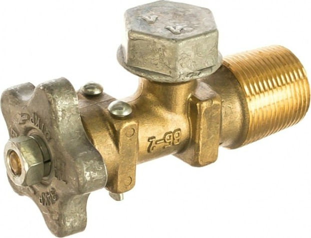 Вентиль балонный НЗГА ВБ-2 пропановый [00000000009]