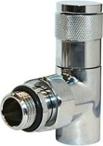Вентиль ручной регулировки угловой ROYAL THERMO PIANO (хром), 1/2" RTE 50.022 [НС-1072685]