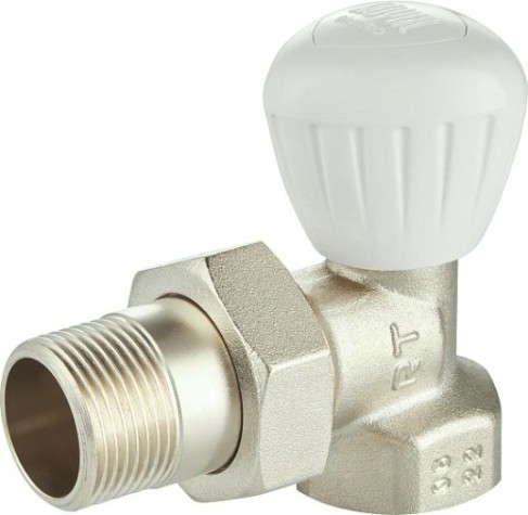 Вентили ручной регулировки угловой (набор 2 шт) ROYAL THERMO PIANO 3/4" RTE 53.011 [НС-1410617]