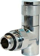 Вентили ручной регулировки угловой (набор 2 шт) ROYAL THERMO PIANO (хром), 1/2" RTE 50.028 [НС-1144294]