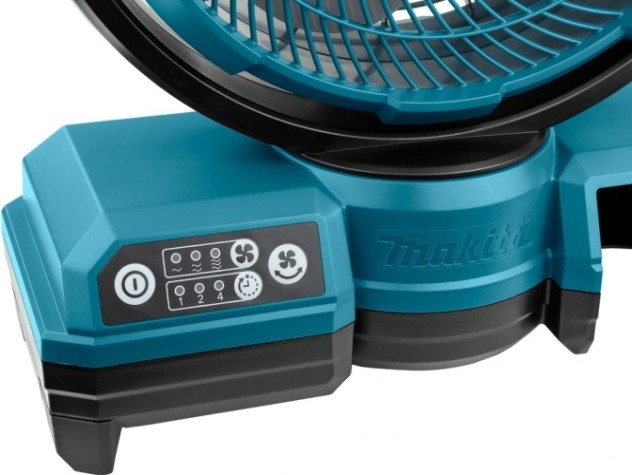 Вентилятор аккумуляторный MAKITA DCF203Z 3 скорости, блок питания 220в (без аккум.и з/у)
