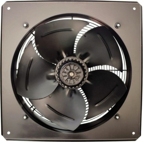 Вентилятор осевой ESQ YWF4D-450B-B0 c настенной панелью, нагнетание 380В [03.06.301688]