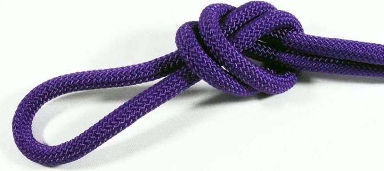 Веревка гимнастическая КАНАТ д.10 мм 48-х пр.с люрексом [00-00000593]