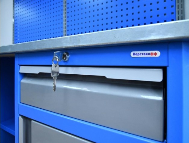 Верстак двухтумбовый ВЕРСТАКОФФ TNC 161.66.1 [125206]