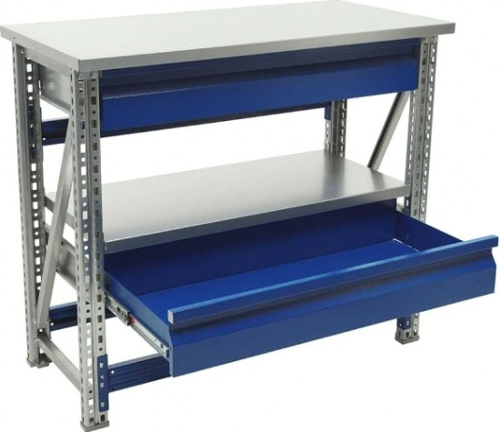 Верстак слесарный бестумбовый ПРАКТИК Master (№105) MT100.MF1/MF1.201 Верстак слесарный бестумбовый ПРАКТИК Master (№105) MT100.MF1/MF1.201