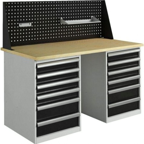 Верстак слесарный двухтумбовый ПРАКТИК Expert T W150.T6/T6.010 (№4) [К30299214338]