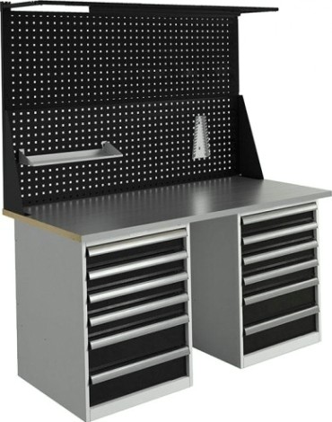 Верстак слесарный двухтумбовый ПРАКТИК Expert T WTH160.T6/T6.021 (№9) [К30299237338]