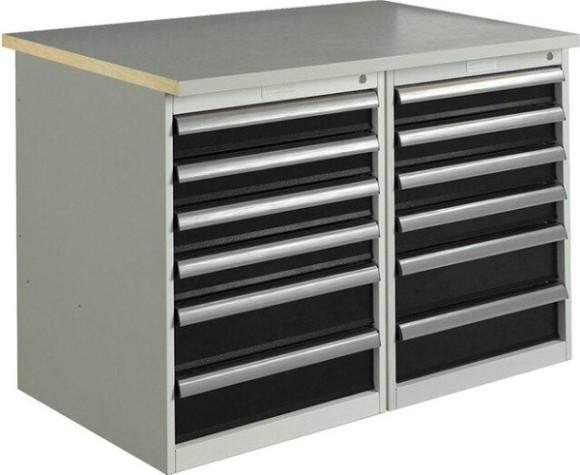 Верстак слесарный двухтумбовый ПРАКТИК Expert T WTS120.T6/T6.000_(№2) [К30299205338]