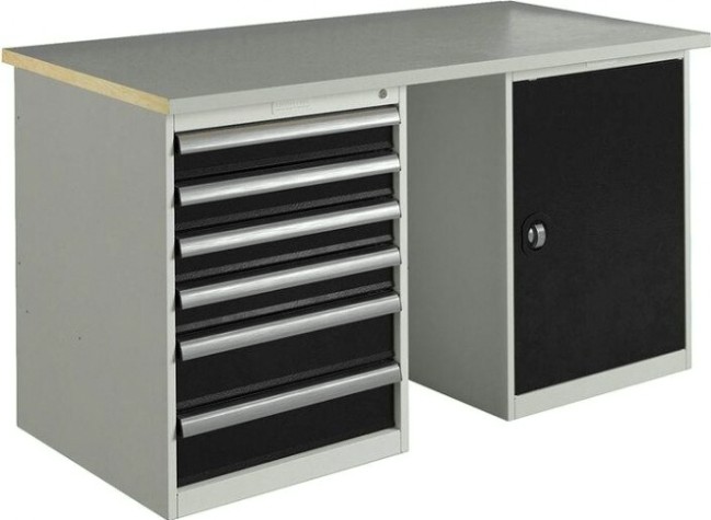 Верстак слесарный двухтумбовый ПРАКТИК Expert T WTS150.T6/T1.000 (№5) [К30299304338]