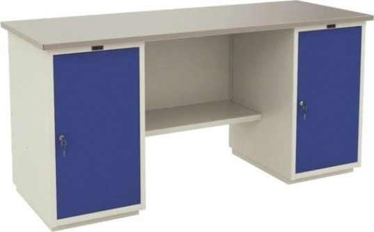 Верстак слесарный двухтумбовый ПРАКТИК Profi WT180.WD1/WD1.000