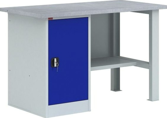 Верстак слесарный однотумбовый ПАКС ВП-2 (ст-2;т-1;к-2) [ЦБ000000782]