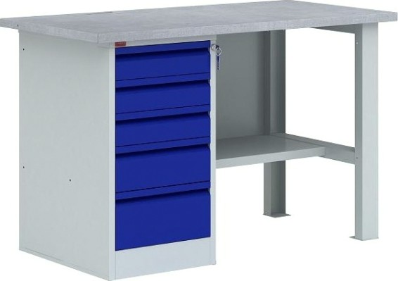 Верстак слесарный однотумбовый ПАКС ВП-3T/1.2 [ЦБ000006133]