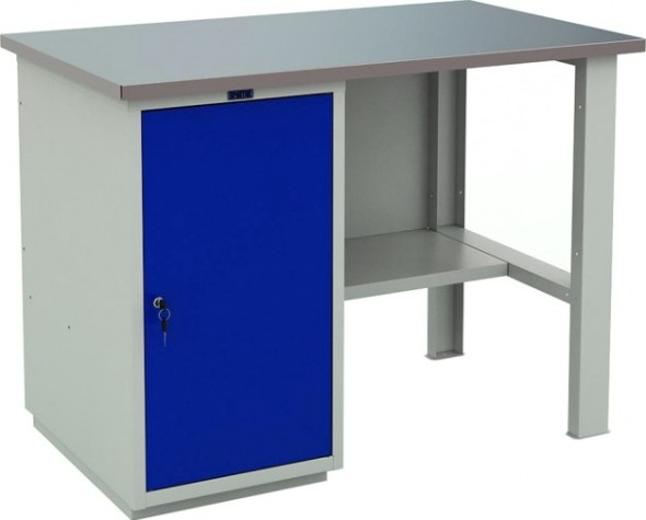 Верстак слесарный однотумбовый ПРАКТИК Profi (№201) WT120.WD1/F1.000 Верстак слесарный однотумбовый ПРАКТИК Profi (№201) WT120.WD1/F1.000