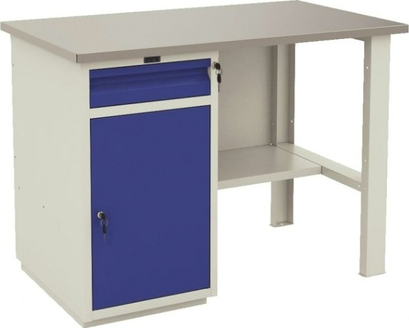 Верстак слесарный однотумбовый ПРАКТИК Profi WT120.WD2/F1.000 Верстак слесарный однотумбовый ПРАКТИК Profi WT120.WD2/F1.000