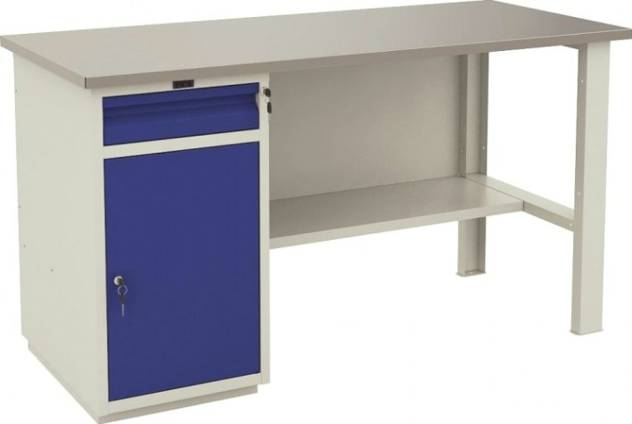 Верстак слесарный однотумбовый ПРАКТИК Profi WT160.WD2/F1.000 Верстак слесарный однотумбовый ПРАКТИК Profi WT160.WD2/F1.000